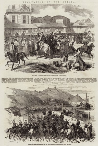 Evacuation of the Crimea by Robert Thomas Landells